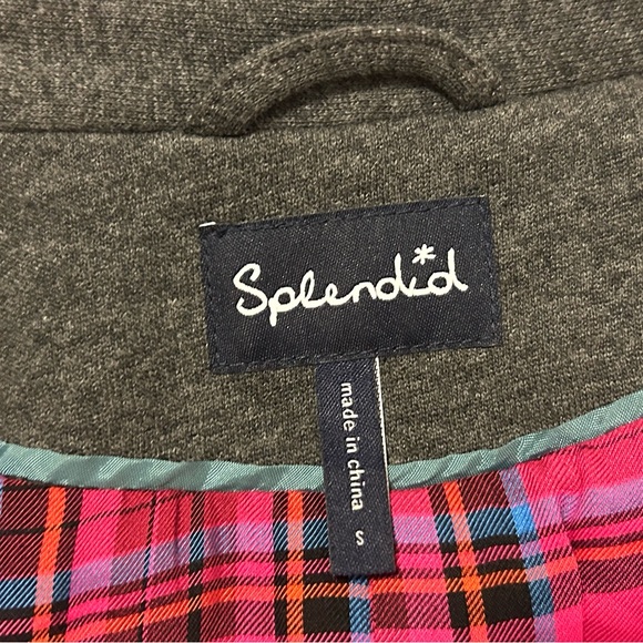 NWOT Splendid Sweatshirt Material Blazer - Size S - Picture 9 of 11